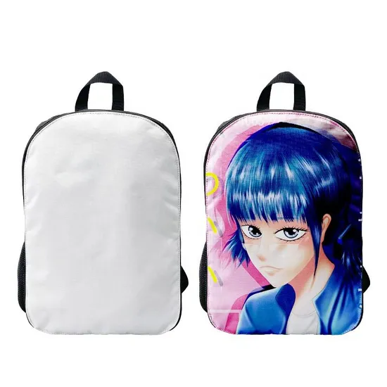 Sublimation Printing Blank Kids Satchel School Bag Backpack